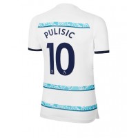 Chelsea Christian Pulisic #10 Fußballbekleidung Auswärtstrikot Damen 2022-23 Kurzarm